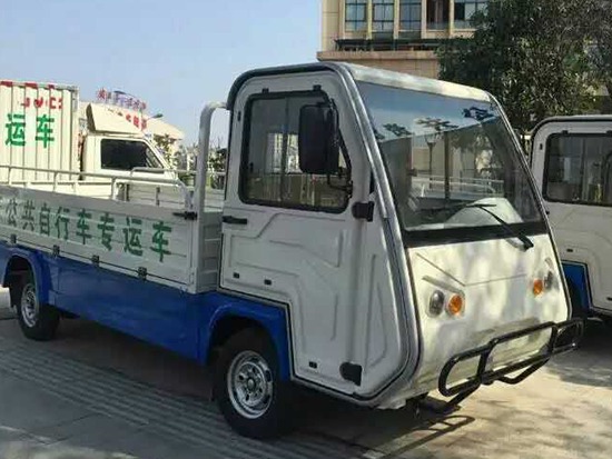 电动垃圾桶式货车